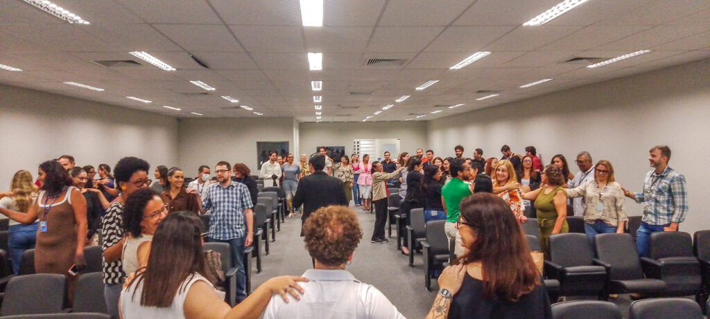 Janeiro Branco SES-PE realiza palestra intuitiva com participação dos servidores